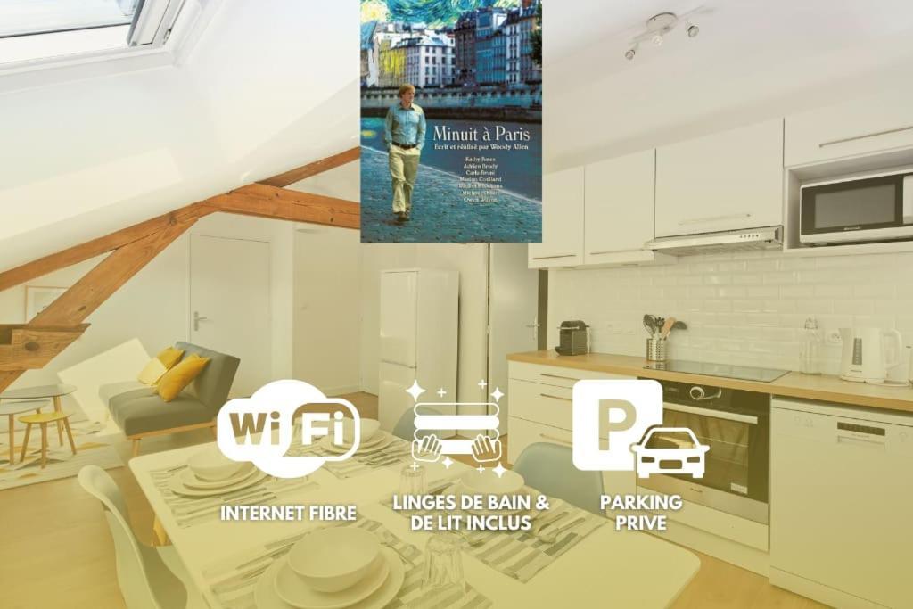 Minuit A Paris - Wifi Fibre/Linge/Parking Apartment Châteaubriant Exterior photo