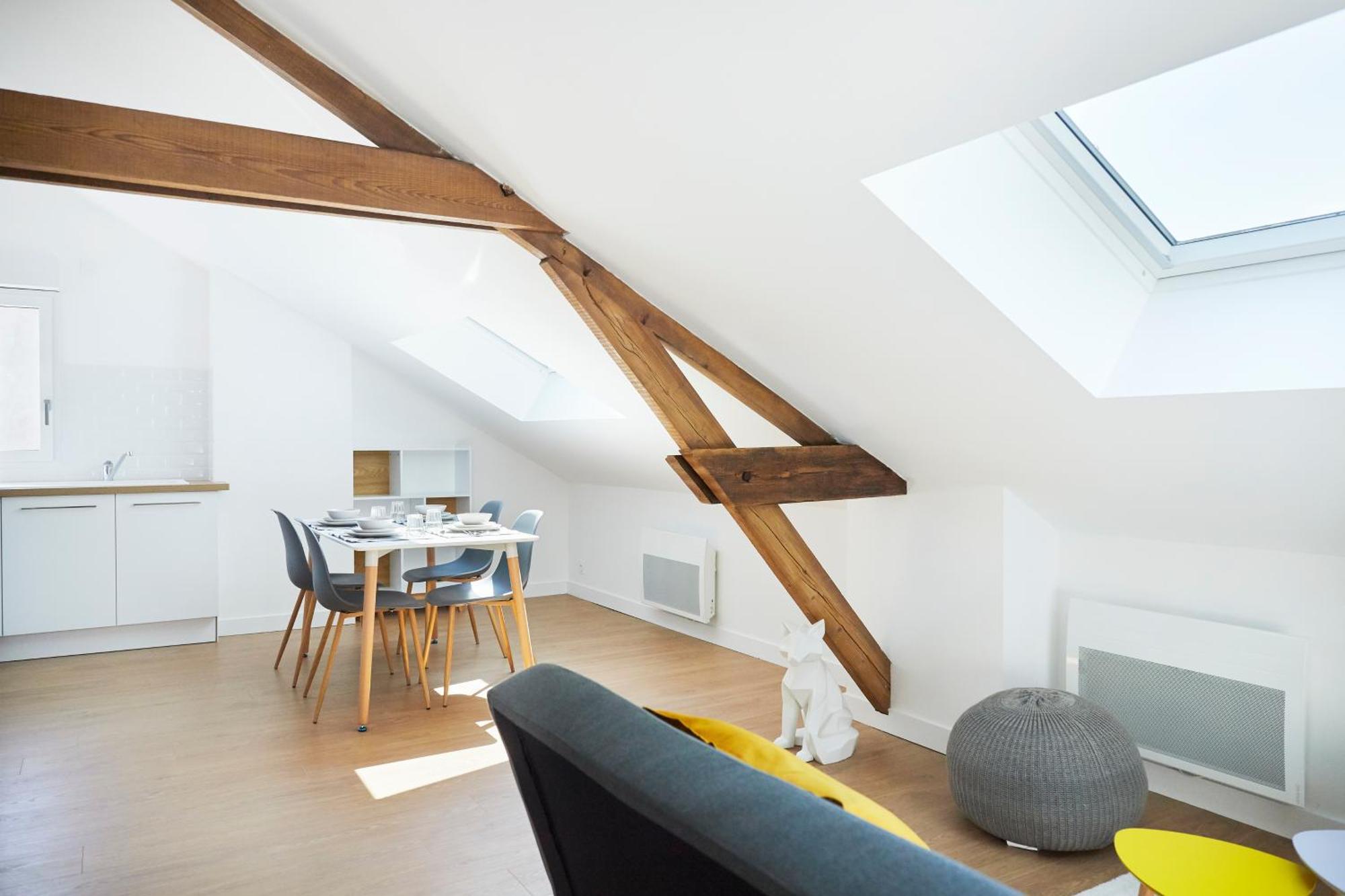 Minuit A Paris - Wifi Fibre/Linge/Parking Apartment Châteaubriant Exterior photo